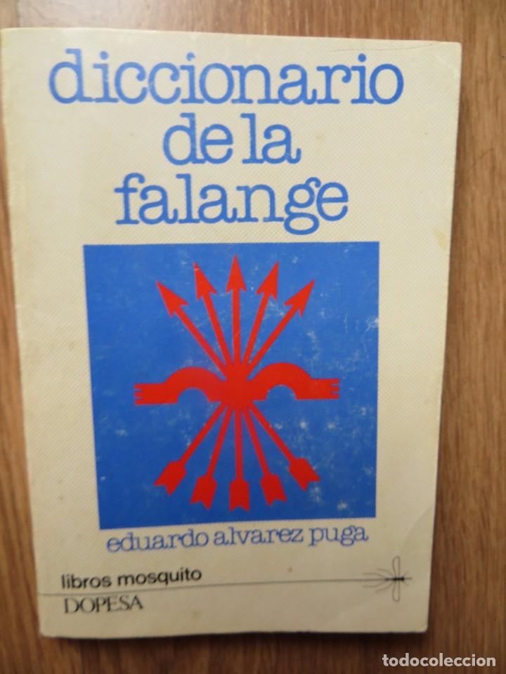 Militaria: DICCIONARIO DE FALANGE. IMPRESCINDIBLE.