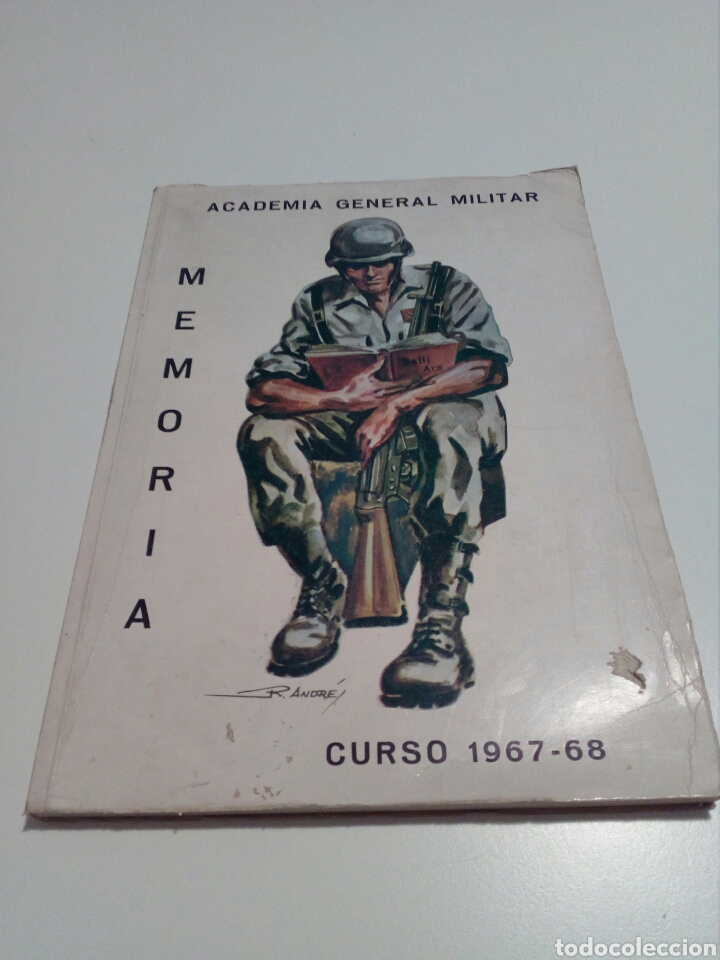 Military Antiques: ACAD&Eacute;MIA GENERAL MILITAR. MEMORIA CURSO 1967-68.