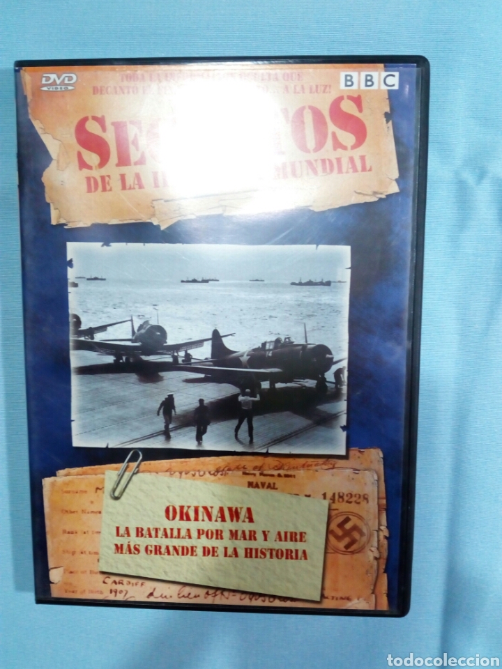 Militaria: SECRETOS DE LA SEGUNDA GUERRA MUNDIAL OKINAWA BATALLA POR MAR Y AIRE MAS GRANDE DE LA HISTORIA DVD