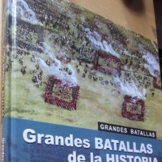 Militaria: GRANDES BATALLAS DE LA HISTORIA. DECISIONES ESTRATEGICAS: DE GUERRAS PUNICAS A LA GUERRA SECESION.. Lote 115381471