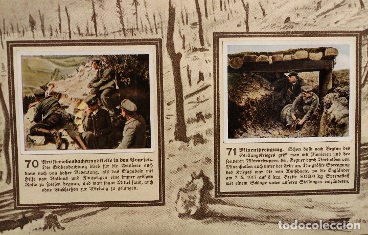 album primera guerra mundial de cromos aleman - - Comprar Libros y