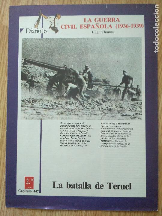 Militaria: LA GUERRA CIVIL ESPA&Ntilde;OLA CAPITULO 44 DIARIO 16
