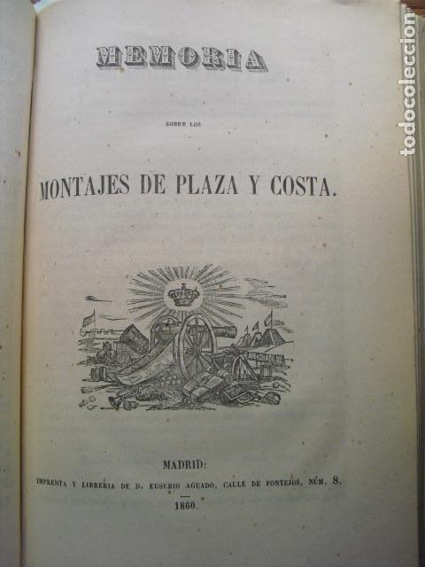 Military Antiques: 1860 MONTAJES DE PLAZA Y COSTA   CAPITAN ABARRATEGUI