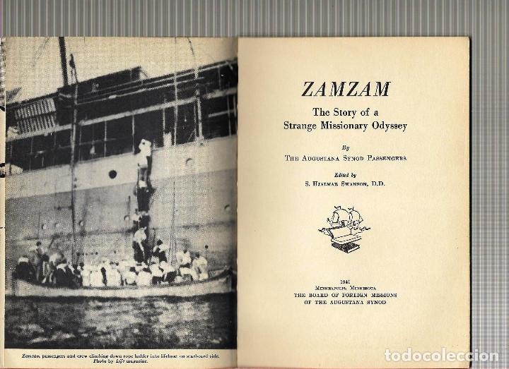 Militaria: ZAMZAM ingles,1941 La historia del corsario aleman TAMESIS,de este famoso trastlantico