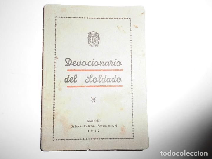 Militaria: DEVOCIONARIO DEL SOLDADO MADRID GRAFICAS CASADO  ABTAO N&ordm; 6  1947