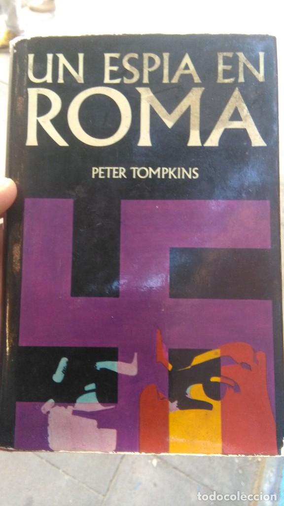 Military Antiques: BUENISIMO LIBRO ESPIAS EN ROMA TAPAS DURAS Y DIFICIL DE ENCONTRAR
