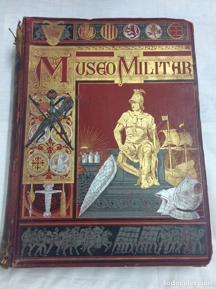 Militaria: Antiguo libro Museo Militar, Historia del ej&eacute;rcito espa&ntilde;ol. 1883. Tomo III.