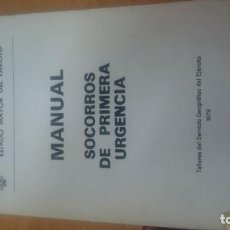 Militaria: MANUAL M-0-6-16 SOCORROS DE PRIMERA URGENCIA - 1979. Lote 142674826