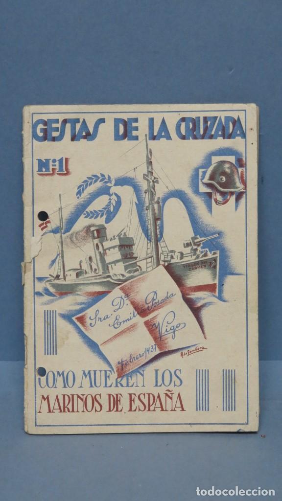 Militaria: GESTAS DE LA CRUZADA. C&Oacute;MO MUEREN LOS MARINOS ESPA&Ntilde;OLES. N&ordm;1