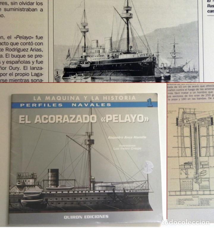 Militaria: EL ACORAZADO PELAYO - N&ordm; 1 DE M&Aacute;QUINA Y LA HISTORIA -MUY ILUSTRADO - ARMADA ESPA&Ntilde;OLA EJ&Eacute;RCITO ESPA&Ntilde;A