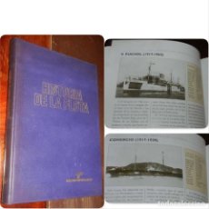Militaria: LIBRO HISTORIA DE LA FLOTA DE TRANSMEDITERRANEA, BARCO, AÑO 1998, MIDE 31 X 22 CMS.. Lote 147434726