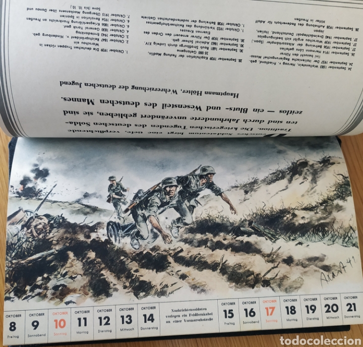 Calendario - unser heer - die wehrmacht 1943 - - Sold through 