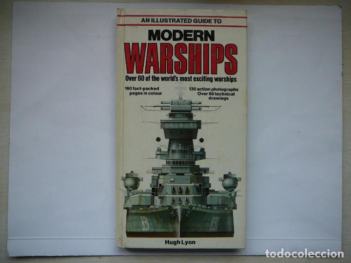 Military Antiques: Barcos de guerra modernos (hasta 1980). Modern Warships. Librito en ingl&eacute;s con esquemas y fotos