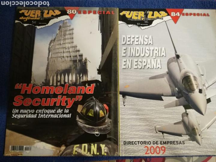Militaria: Lote de 2 numeros Especiales de la revista militar FDS Fuerzas de Defensa y Seguridad.