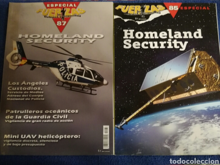 Militaria: Lote de 2 numeros Especiales de la revista militar FDS Fuerzas de Defensa y Seguridad.