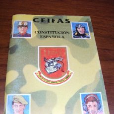 Militaria: CONSTITUCION DE 1978 CEIFAS CENTRO ESTUDIOS INGRESO FUERZAS ARMADAS MILITAR. Lote 175747942