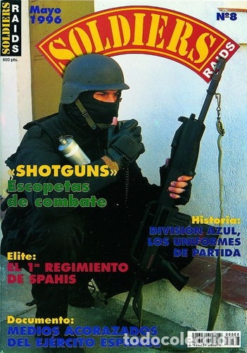 Militaria: REVISTA SOLDIERS RAIDS N&ordm;8 UNIFORMES DE PARTIDA DIVISI&Oacute;N AZUL