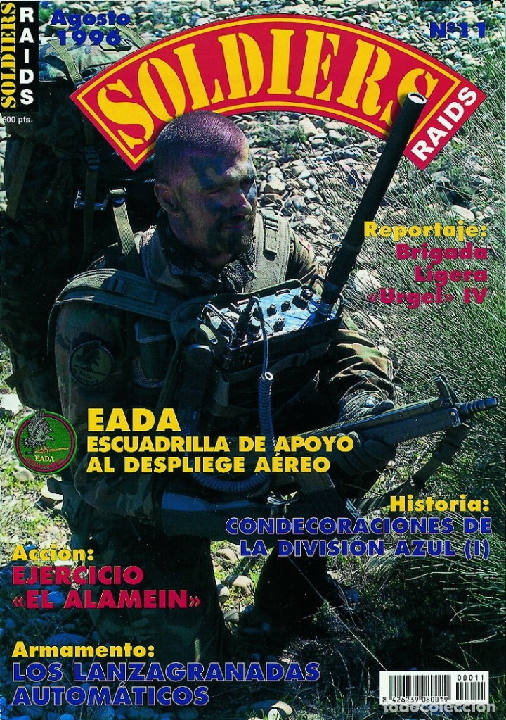 Militaria: REVISTAS SOLDIERS RAIDS 11 Y 12 CONDECORACIONES DIVISI&Oacute;N AZUL