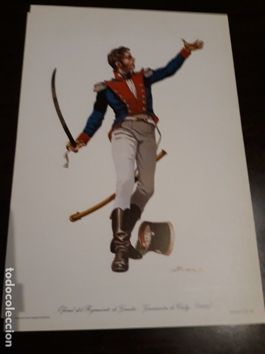 Militaria: Colección láminas guerra de la Independencia 175 aniversario - Foto 8 - 178901517
