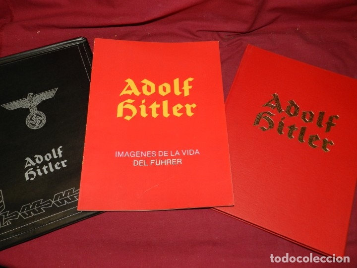 Militaria: (M55) ADOLF HITLER BILDERAUS DEM LEBEN DES F&Uuml;HRERS + ADOLF HITLER IMAGENES DE LA VIDA DEL F&Uuml;HRER