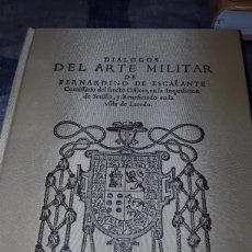 Militaria: DIALOGOS DEL ARTE MILITAR BERNARDINO ESCALANTE. Lote 182205861