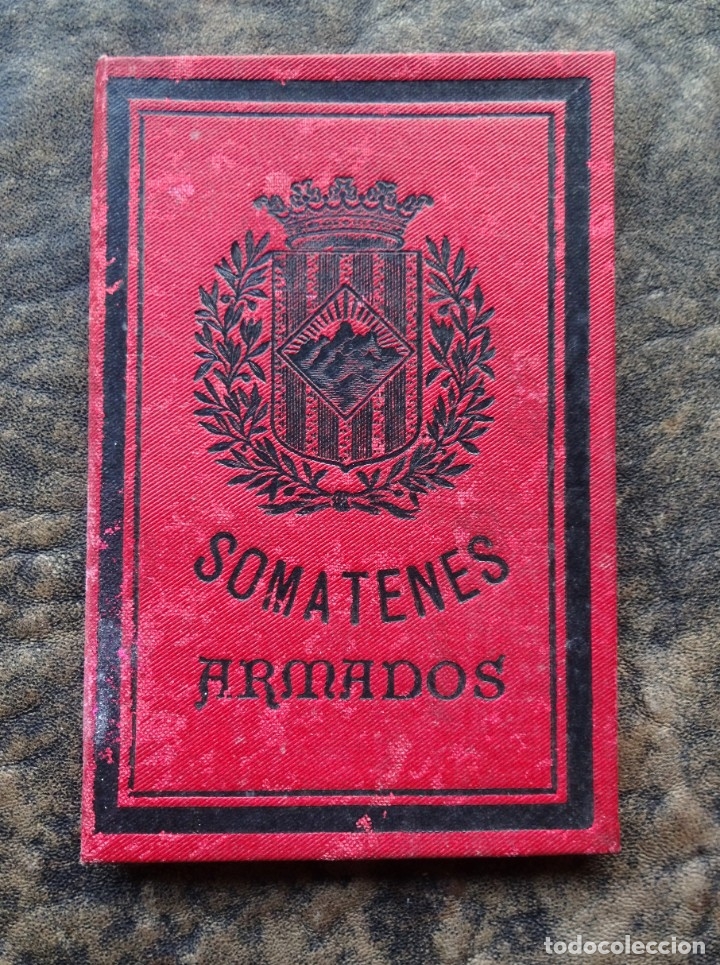 Militaria: licencia armas somatenes armados a&ntilde;o 1910 arma larga de fuego