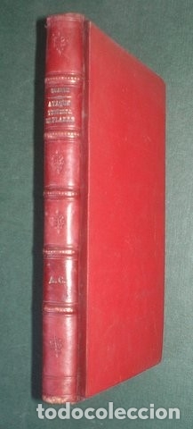Militaria: H. MOLLIK: ATAQUE Y DEFENSA DE PLAZAS. 1887. 3 planos y 2 estados desplegables