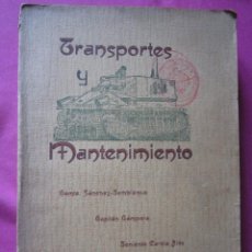 Militaria: TRANSPORTES Y MANTENIMIENTO MILITAR COMANDANTE SANCHEZ TEMBLEQUE 1935 L17. Lote 183710367