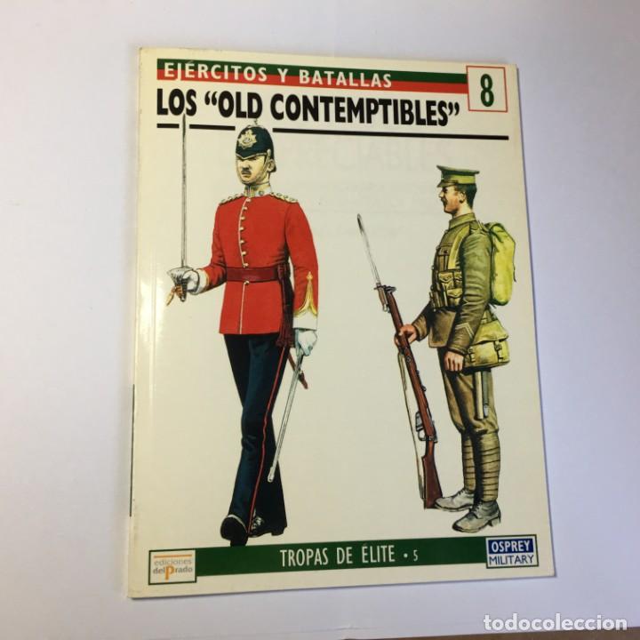 Military Antiques: LIBRO EJERCITOS Y BATALLAS LOS OLD CONTEMPTIBLES N&ordm; 8 - OSPREY