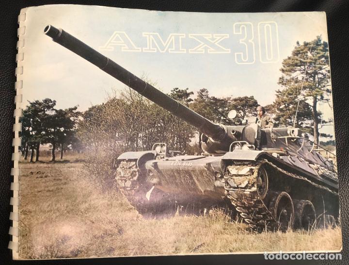 Militaria: CATALOGO TANQUE AMX 30. DIRECTION TECHNIQUE DES ARMEMENTS TERRESTRES. INGLES Y FRANCES