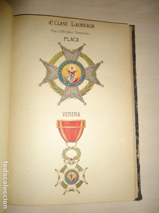 Militaria: APUNTES HIST&Oacute;RICOS DE LA REAL Y MILITAR ORDEN DE SAN FERNANDO. I. Crespo Coto. 1908. AUT&Oacute;GRAFO