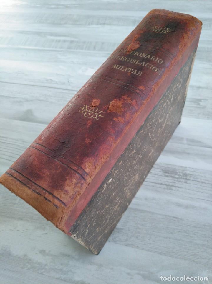 Militaria: DICCIONARIO DE LEGISLACI&Oacute;N MILITAR (1903) - CONSULTOR DEL DERECHO ADMINISTRATIVO MILITAR