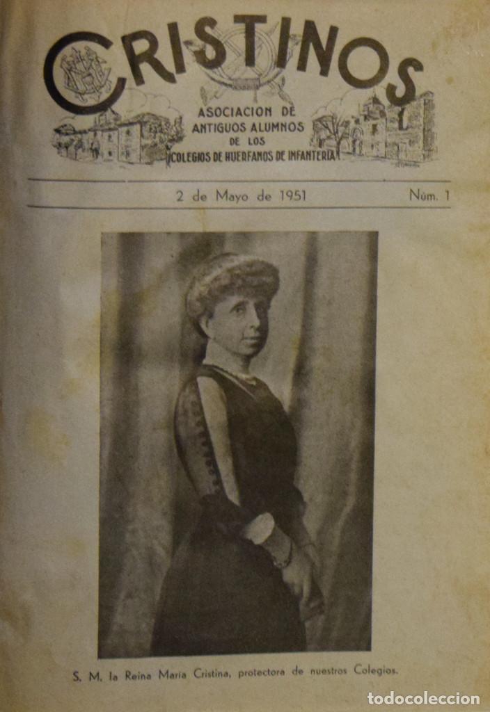 Militaria: CRISTINOS. ASOCIACI&Oacute;N DE ANTIGUOS ALUMNOS DE LOS COLEGIOS DE HU&Eacute;RFANOS DE INFANTER&Iacute;A - F. QUINTANA