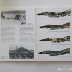 Militaria: MC DONNELL DOUGLAS, F - 4, PHANTOM II, EDITORIAL SAN MARTÍN, AVIONES FAMOSOS, AVIACIÓN. Lote 198659723
