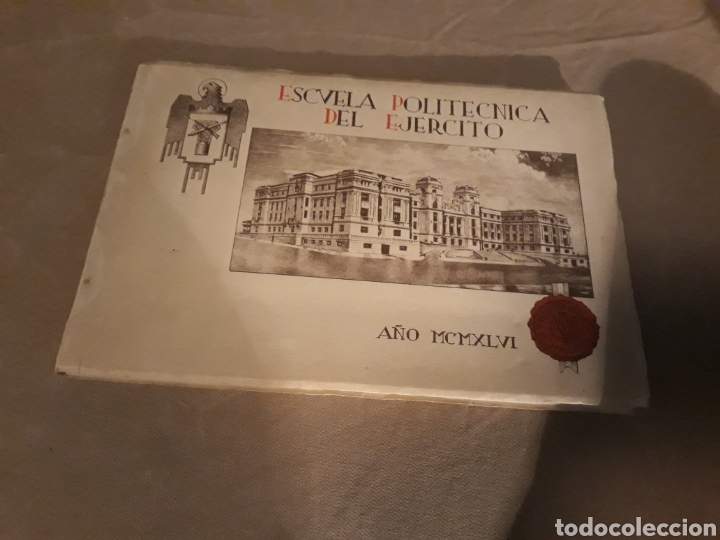 Militaria: ESCUELA POLITECNICA DEL EJERCITO . PLANOS DEL EDIFICIO .1946 - Foto 1