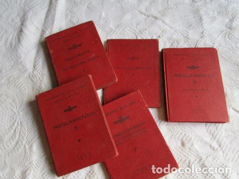 Military Antiques: REGLAMENTOS AVIACION EJERCITO AIRE ARMAS,HONORES, SERVICIO, ETC. VER FOTOS