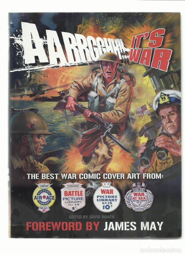 Militaria: Aarrgghh!! it&acute;s war, 2007, Prion books, buen estado, libro ilustraci&oacute;n, 400 p&aacute;ginas