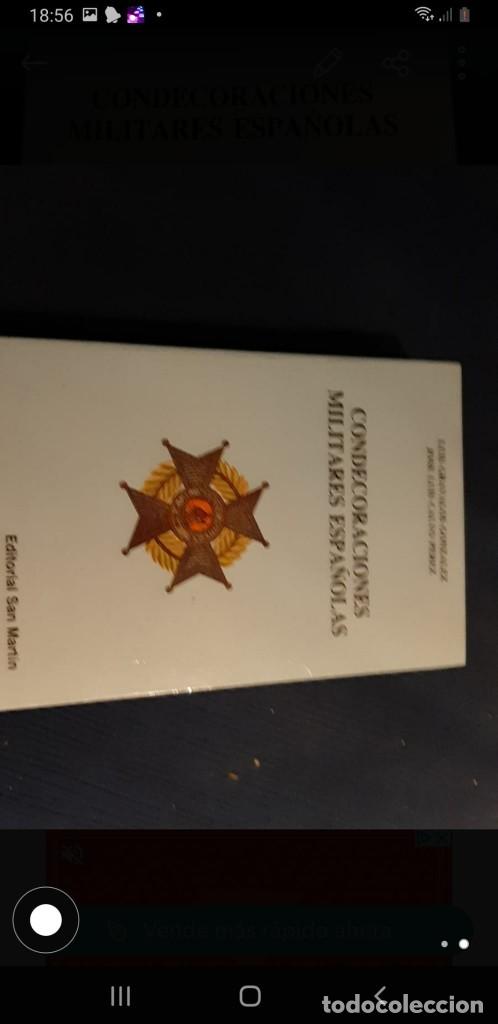 Militaria: Libro condecoraciones espa&ntilde;olas - Foto 1
