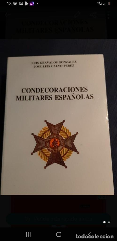 Militaria: Libro condecoraciones espa&ntilde;olas - Foto 2