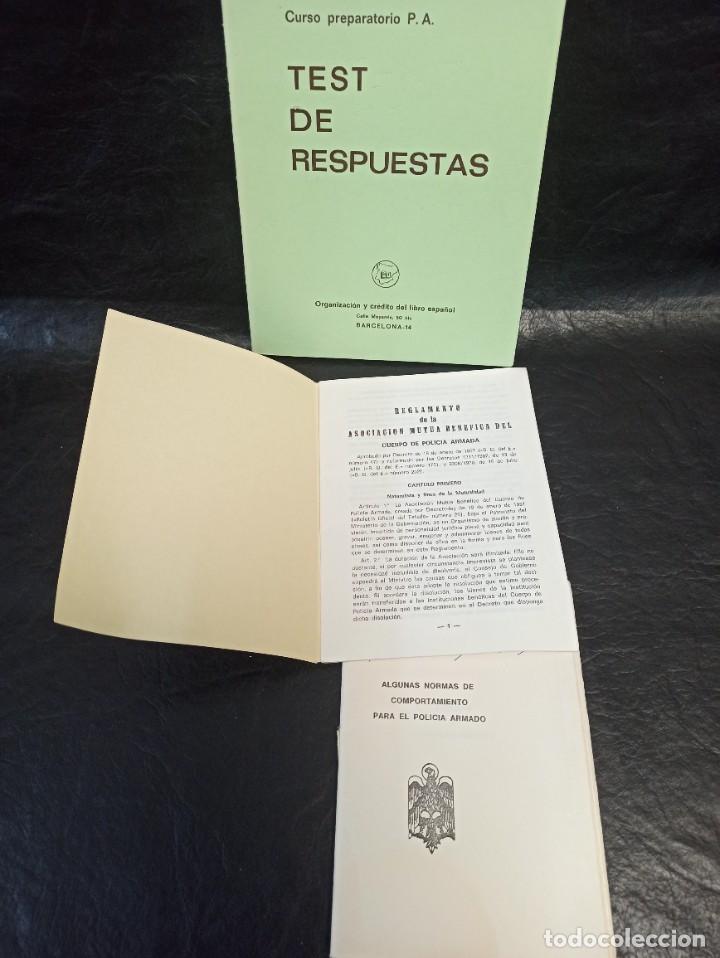 Militaria: Lote manuales Polic&iacute;a Armada. L1