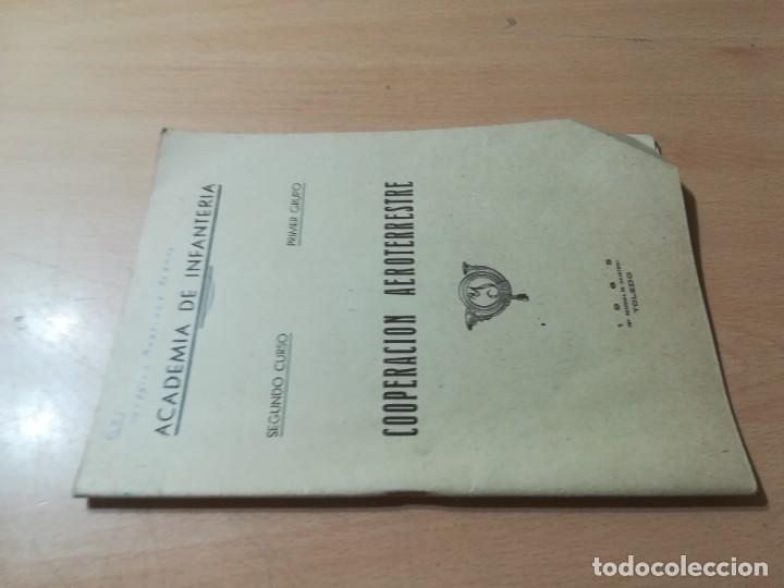 Militaria: COOPERACION AEROTERRESTRE / ACADEMIA INFANTERIA / 1965 / AH61