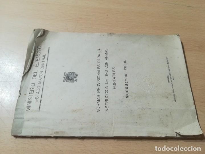 Military Antiques: MOSQUETON - FUSIL / INSTRUCCI&Oacute;N TIRO ARMAS PORTATILES / 1948 / AH61