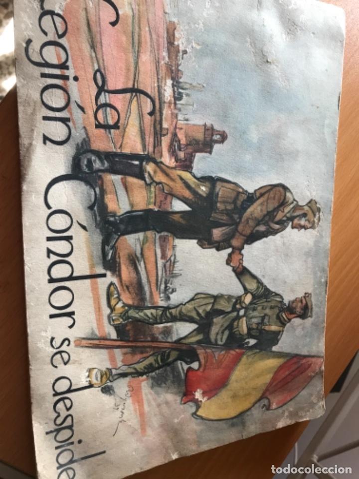 Militaria: Guerra civil Espa&ntilde;ola LA LEGI&Oacute;N C&Oacute;NDOR SE DESPIDE