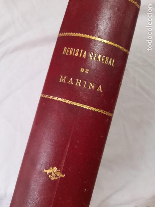 Militaria: Antiguo libro REVISTA GENERAL DE MARINA ENCUADERNADA, 1951