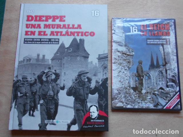 Militaria: DIEPPE UNA MURALLA EN EL ATL&Aacute;NTICO EL MUNDO N&ordm; 16 LIBRO, Y DVD PRECINTADO
