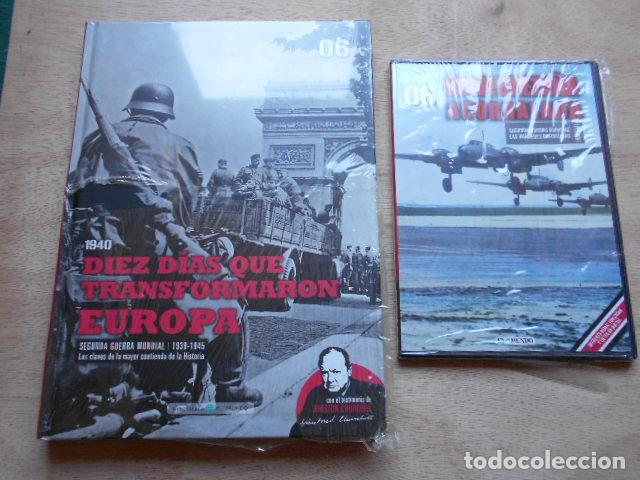Militaria: LIBRO DIEZ DIAS QUE TRANSFORMAR&Oacute;N EUROPA Y DVD PRECINTADO GRAN BRETA&Ntilde;A ACORRALADA N&ordm; 6 EL MUNDO