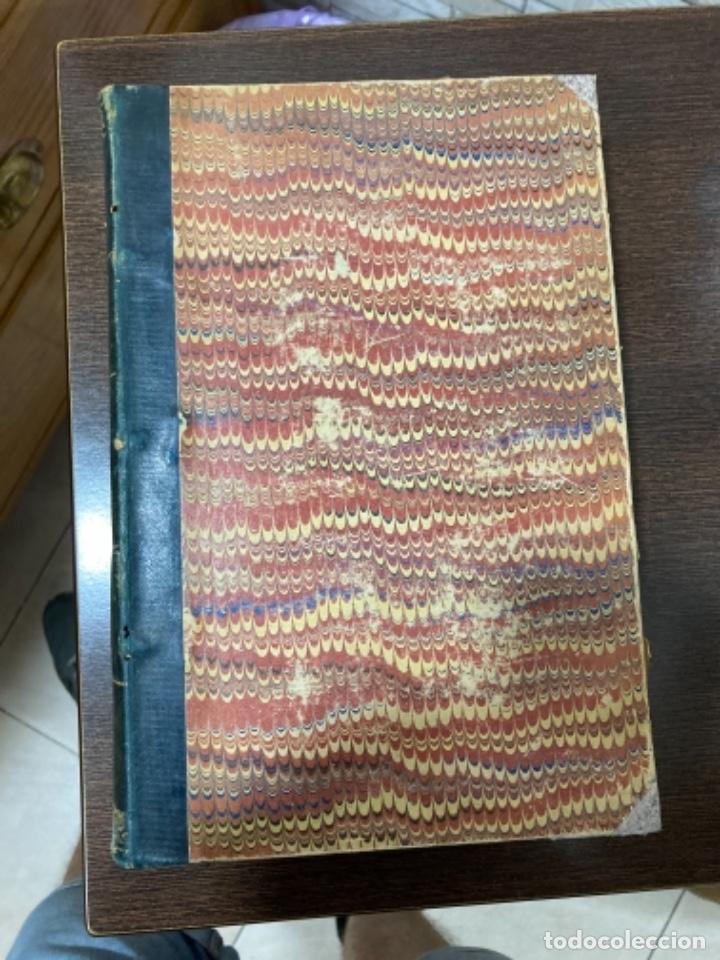 Militaria: Antiguo libro espartero su vida militar, tom&oacute; 2