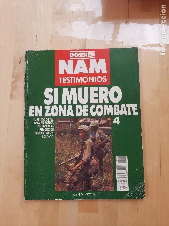 Militaria: NAM DOSSIER TESTIMONIO - SI MUERO EN ZONA DE COMBATE N&ordm; 4