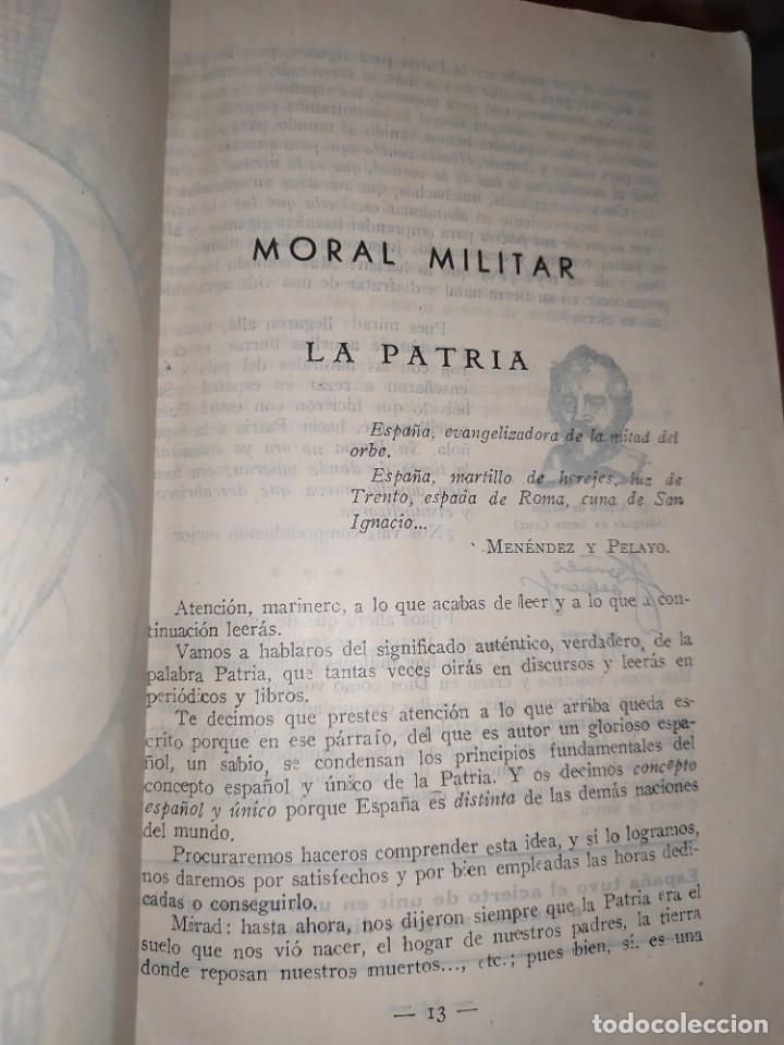 Militaria: MANUAL MARINERO PERIODO DE INSTRUCCIÓN 1950 CUARTA EDICIÓN GABRIEL PITA RUILOBA MINISTERIO MARI - Foto 7 - 302848628