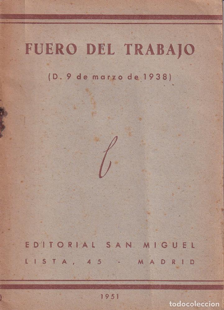 Military Antiques: FUERO DEL TRABAJO - 1951